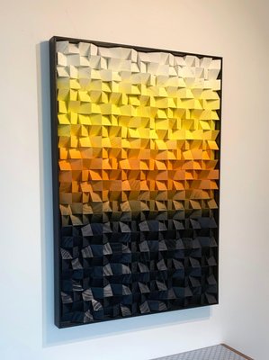 Kate Seaborne, Summer Soul Sunset, Spray Paint on Wood-MDB-1803541