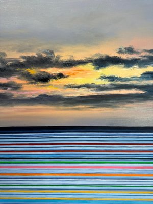 Kate Seaborne, The Sunlight Clasps the Sea, Oil on Canvas-MDB-1803711