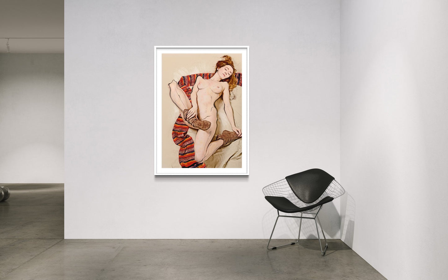 Katerina Belkina, For Schiele, 2007, Archival Pigment Print