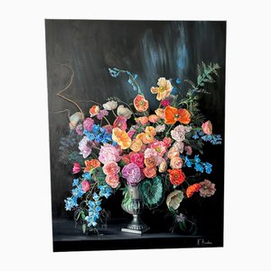 Katharina Husslein, Heaven in a Wild Flower, Oil on Canvas-MDB-1803709