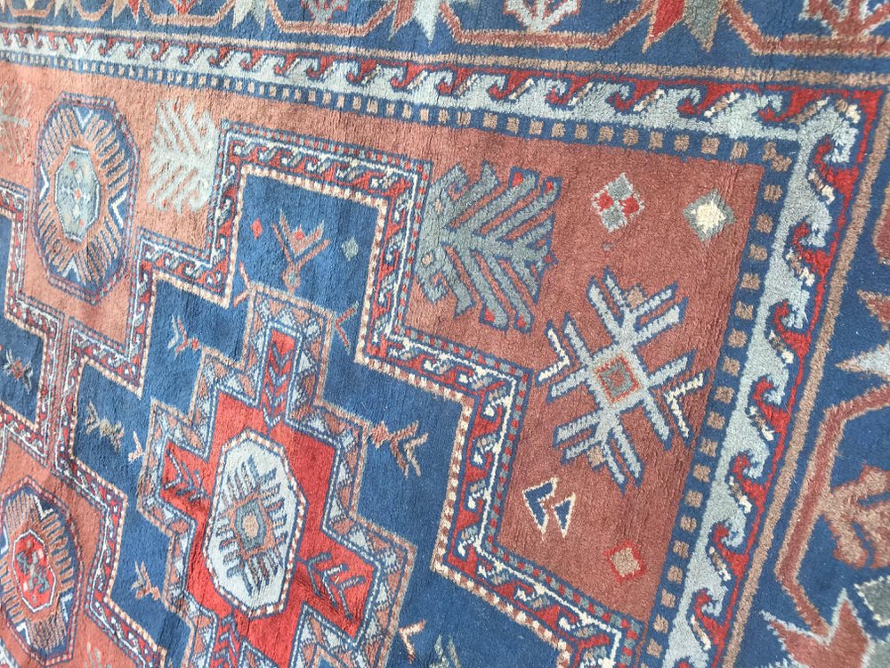 Kazak Style Sinkiang Rug