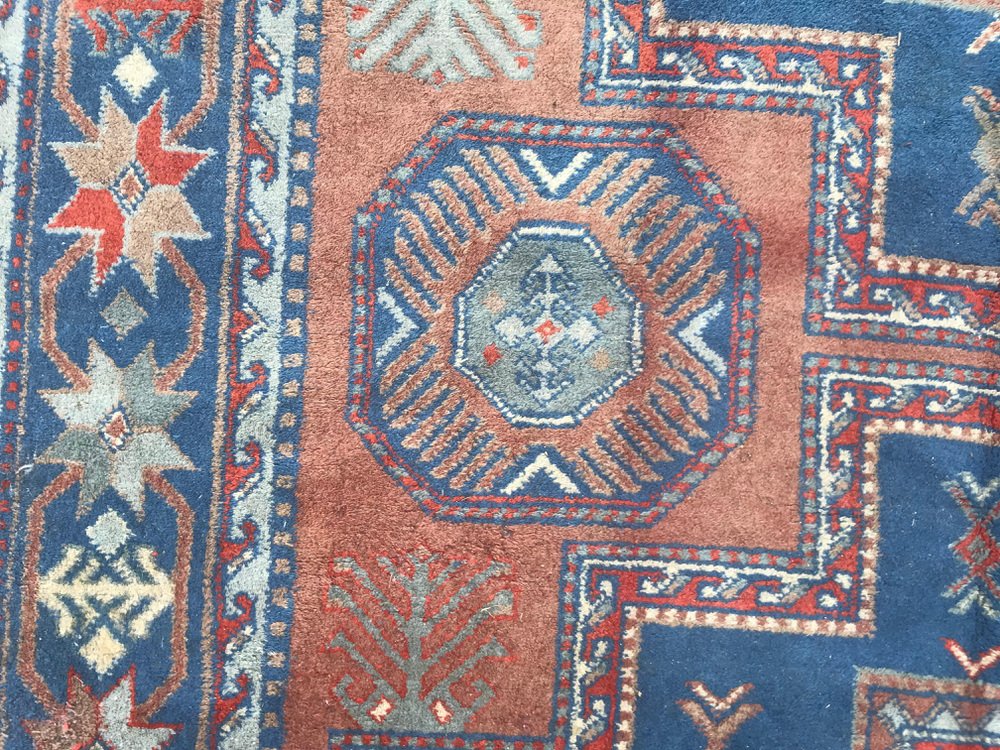 Kazak Style Sinkiang Rug