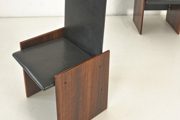 Kazuki Dining Chairs by Kazuhide Takahama for Gavina, Italy, 1968, Set of 6-LOB-1405422