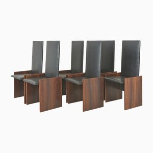 Kazuki Dining Chairs by Kazuhide Takahama for Gavina, Italy, 1968, Set of 6-LOB-1405422