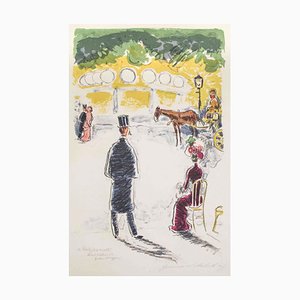 Kees Van Dongen - Au Bois - Lithograph - 1946-ZCI-860406