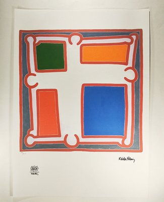 Keith Haring, Composition, 1990s, Lithograph-YHS-2026890