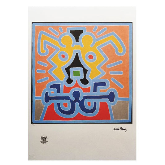 Keith Haring, Composition, Lithograph, 1990s