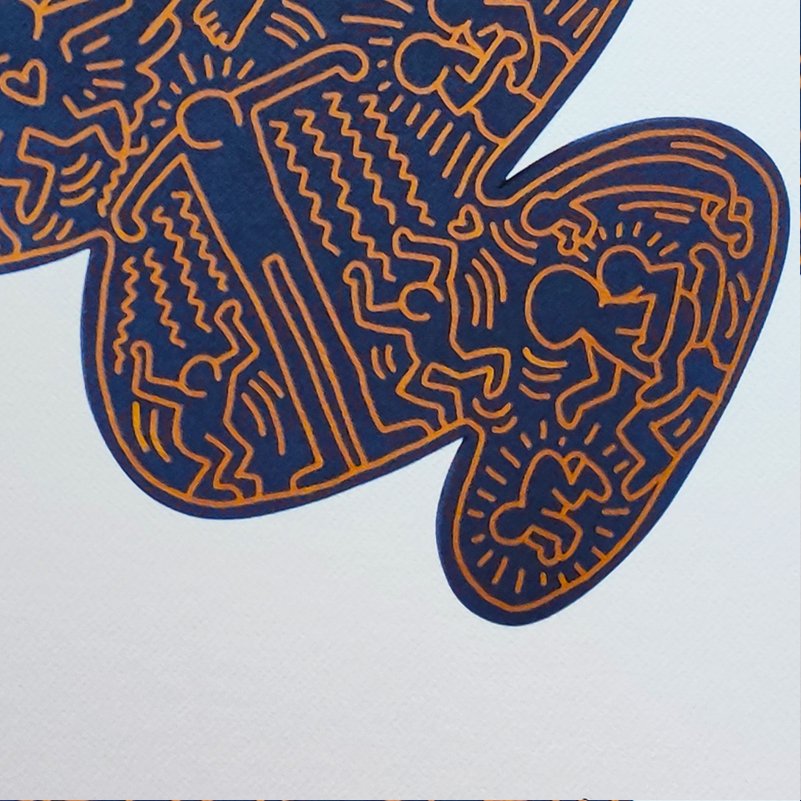 Keith Haring, Composition, Lithograph, 1990s