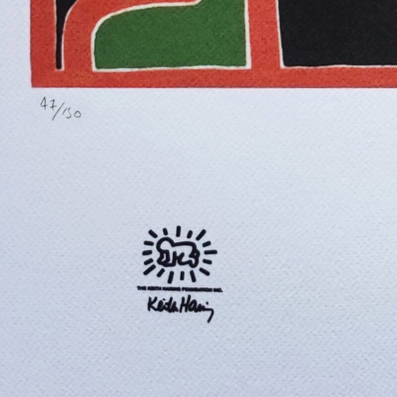 Keith Haring, Composition, Lithograph, 1990s