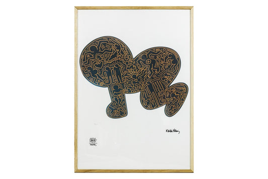 Keith Haring, Composition, Silkscreen, 1990s