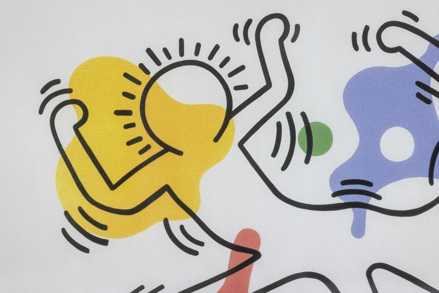 Keith Haring, Composition, Silkscreen, 1990s