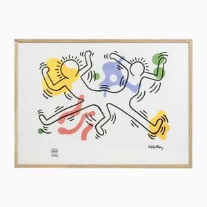 Keith Haring, Composition, Silkscreen, 1990s-CEJ-1798466