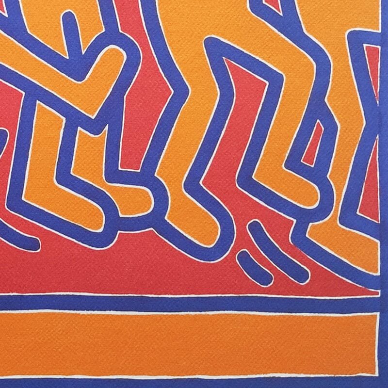 Keith Haring, Figurative Composition, Lithograph, 1990s