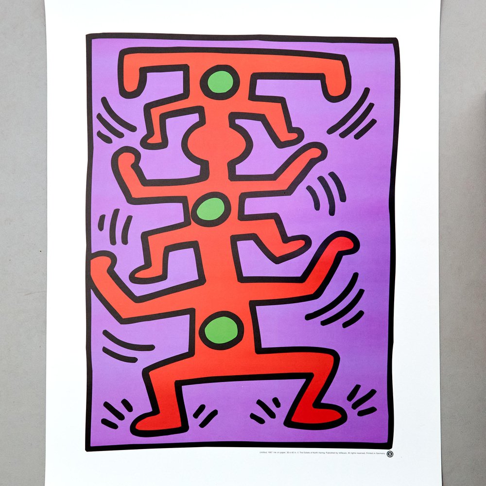 Keith Haring, Untitled, 1987, Litography