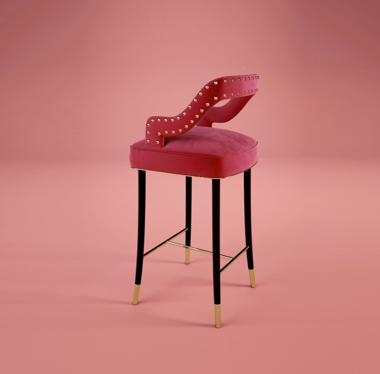 Kelly Bar Chair by Ottiu