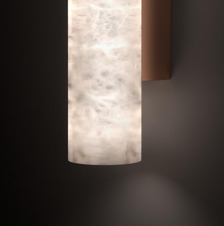 Kendō 1 Small Copper Wall Light by Alabastro Italiano