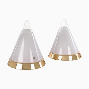 Kibo Blown Glass Table Lamps by Peill & Putzler, 1970s, Set of 2-DEK-938022