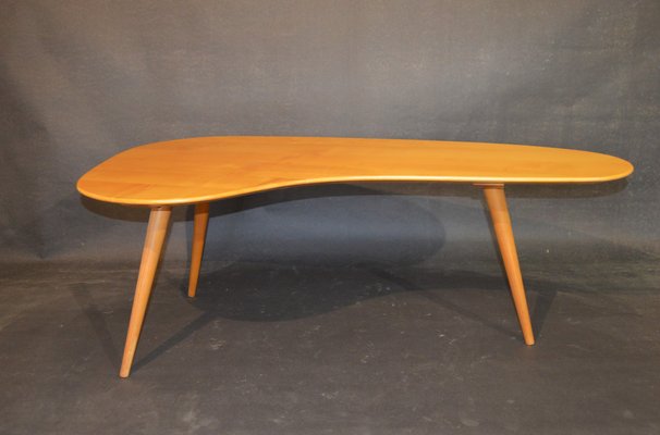 Kidney/Boomerang Shaped Coffee Table attributed to Willy Van Der Meeren, 1970s-ZKR-2026007