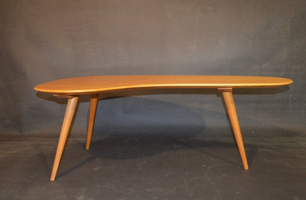 Kidney/Boomerang Shaped Coffee Table attributed to Willy Van Der Meeren, 1970s-ZKR-2026007