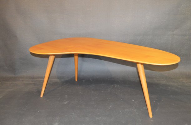 Kidney/Boomerang Shaped Coffee Table attributed to Willy Van Der Meeren, 1970s-ZKR-2026007