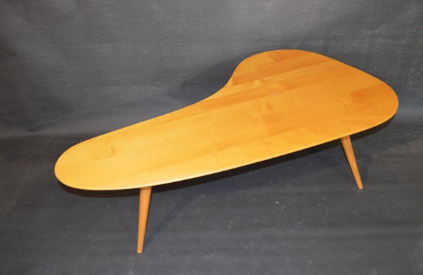 Kidney/Boomerang Shaped Coffee Table attributed to Willy Van Der Meeren, 1970s-ZKR-2026007