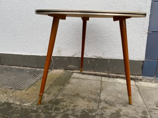 Kidney Shaped Coffee Table with Geisha Motif, 1950s-PYR-1425357