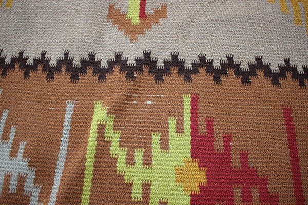 Kilim Wool Rug, Czechoslovakia, 1940s-TZ-1743209