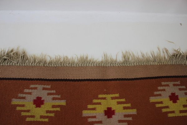 Kilim Wool Rug, Czechoslovakia, 1940s-TZ-1743209