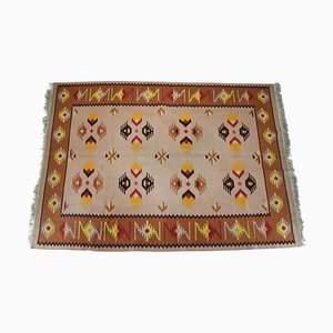 Kilim Wool Rug, Czechoslovakia, 1940s-TZ-1743209