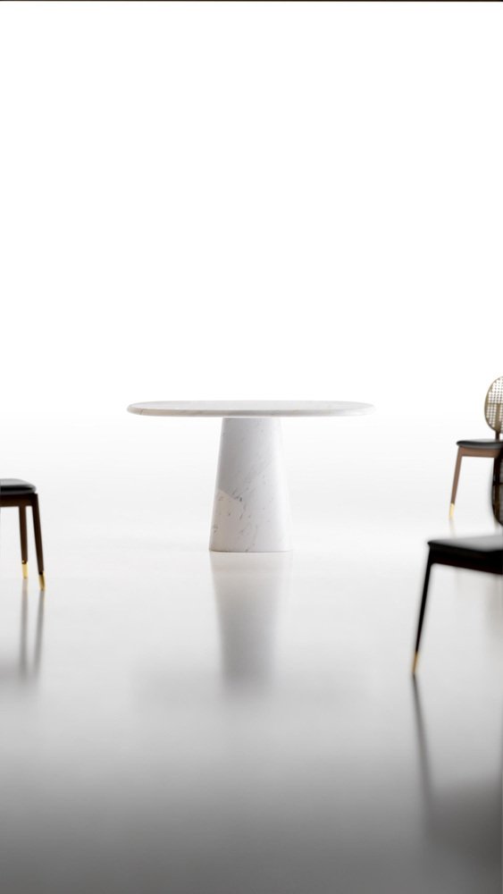 Kilknos Wedge Table by Marmi Serafini