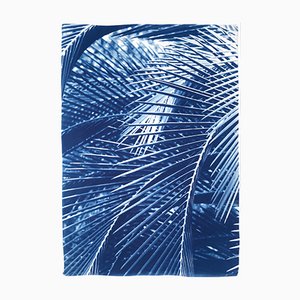 Kind of Cyan, Majesty Palm Pattern, 2021, Cyanotype-RWC-1077669