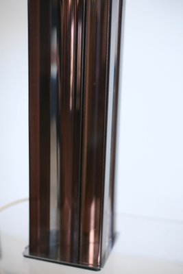 Kinetic, Acrylic Glass & Chrome Steel Table Lamp, France, 1970s-MAO-695003