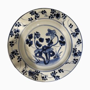 King Dinasty Chinese Blue and White Porcelain Plate-TCS-1364053