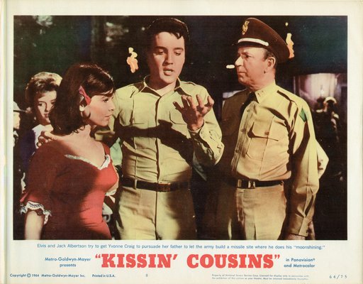 Kissin Cousins, Elvis Presley, 1964, Lobbycard-DYV-959113