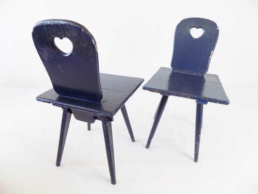 Kitchen Chairs, 1900s, Set of 2-HUW-1010516