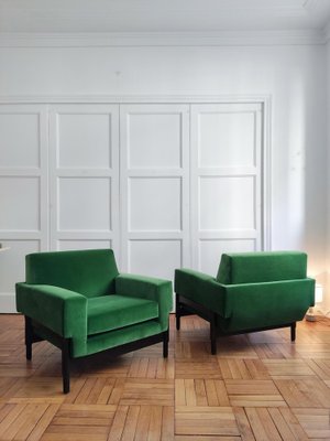 Kiushu Armchairs by Sergio and Fratelli Saporiti, 1960s, Set of 2-ILR-1766152