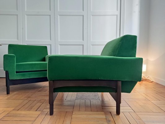 Kiushu Armchairs by Sergio and Fratelli Saporiti, 1960s, Set of 2-ILR-1766152