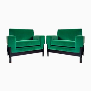 Kiushu Armchairs by Sergio and Fratelli Saporiti, 1960s, Set of 2-ILR-1766152