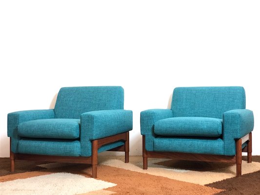 Kiushu Lounge Chairs from F.lli Saporiti, 1960s, Set of 2-FQG-2020286