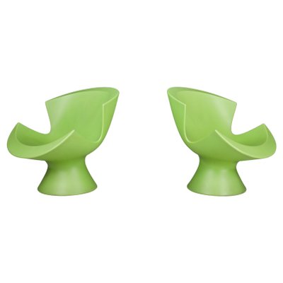 Kiwi Green Kite Chairs by Karim Rashid, the Netherlands, 2004, Set of 2-TRW-1735620