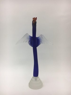 Kjell Engman for Kosta Boda Large Bird Sculpture, 1970s-BGP-1186651