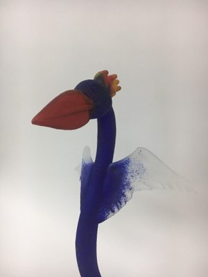 Kjell Engman for Kosta Boda Large Bird Sculpture, 1970s-BGP-1186651