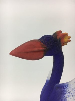 Kjell Engman for Kosta Boda Large Bird Sculpture, 1970s-BGP-1186651