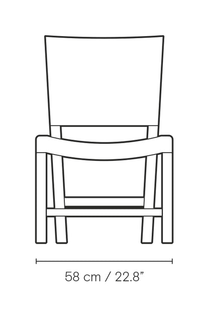 KK37580 THE RED CHAIR LARGE