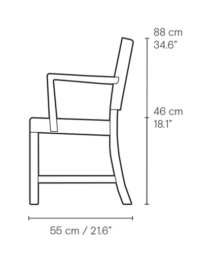 KK37581 THE RED ARMCHAIR LARGE