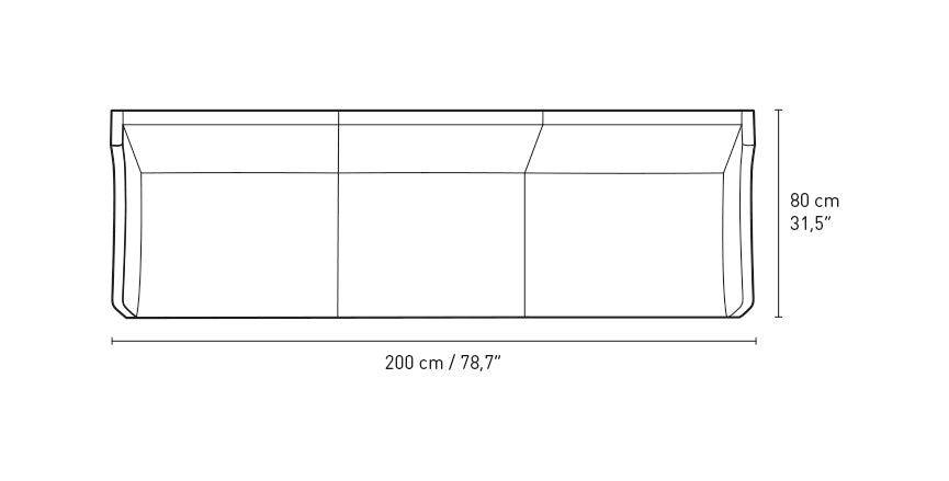 KK41181 SOFA WITH HIGH SIDES