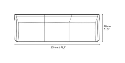 KK41181 SOFA WITH HIGH SIDES