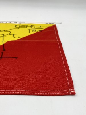 Klaus Vom Bruch, Cargo Cult: Mann über Bord Flag Artwork, 1995, Fabric-CZ-1821100