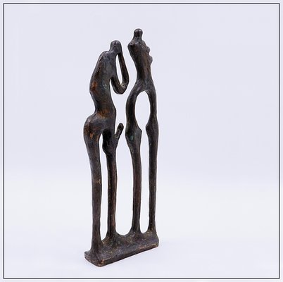 Klausvan De Locht Bronze Sculpture, 1980s-NYF-2019231