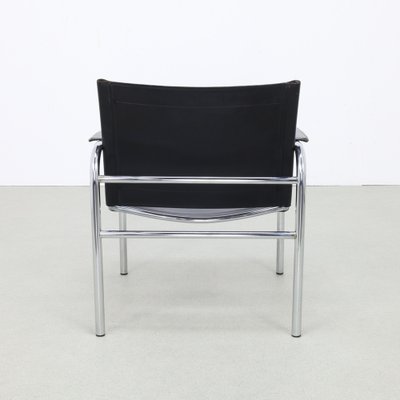 Klinte Armchair in Leather attributed to Tord Björklund for Ikea, 1980s-RZV-1737076